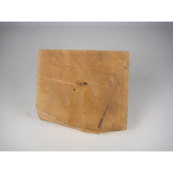 Martha Brown Vintage Hand Carved Wood Print Block Stamp Witch Broom Halloween - Picture 4 of 8